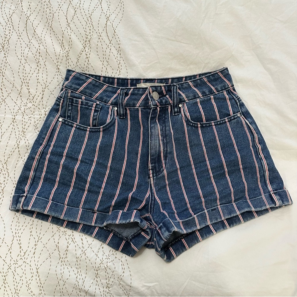 PacSun Stripped Mom Short